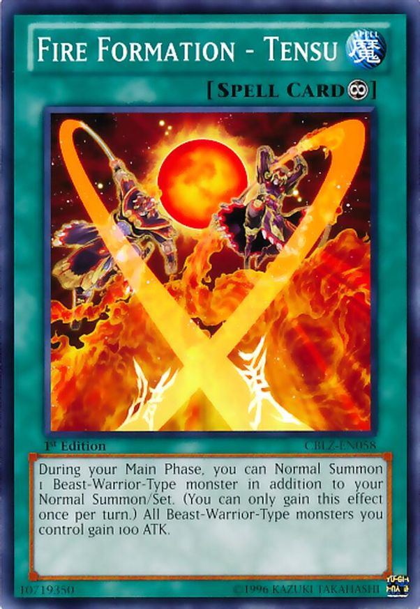 Fire Formation - Tensu | CBLZ-EN058