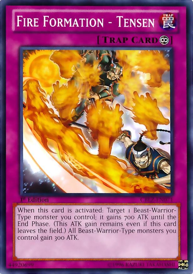 Fire Formation - Tensen | CBLZ-EN071