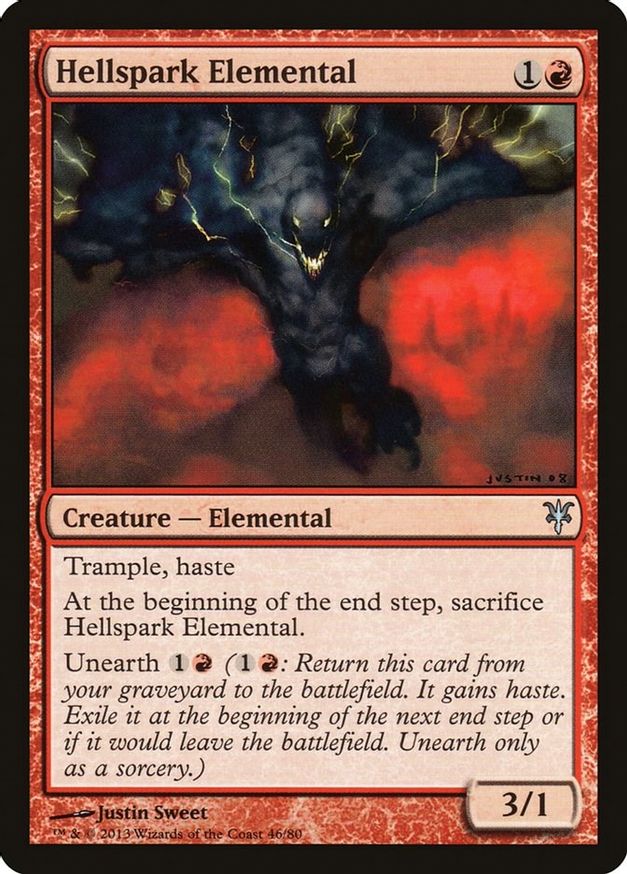 Hellspark Elemental | 46 | Duel Decks: Sorin vs. Tibalt