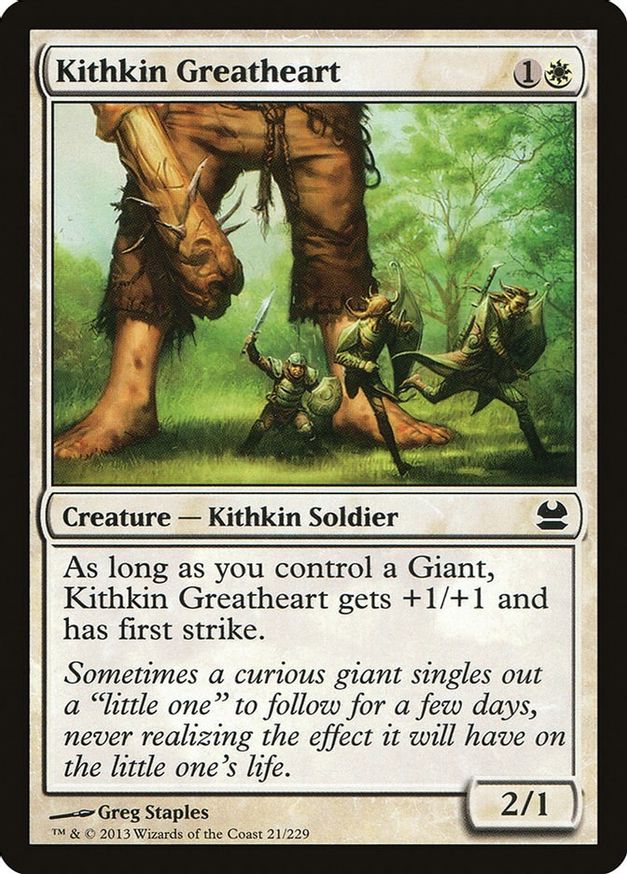 Kithkin Greatheart | 21 | Modern Masters