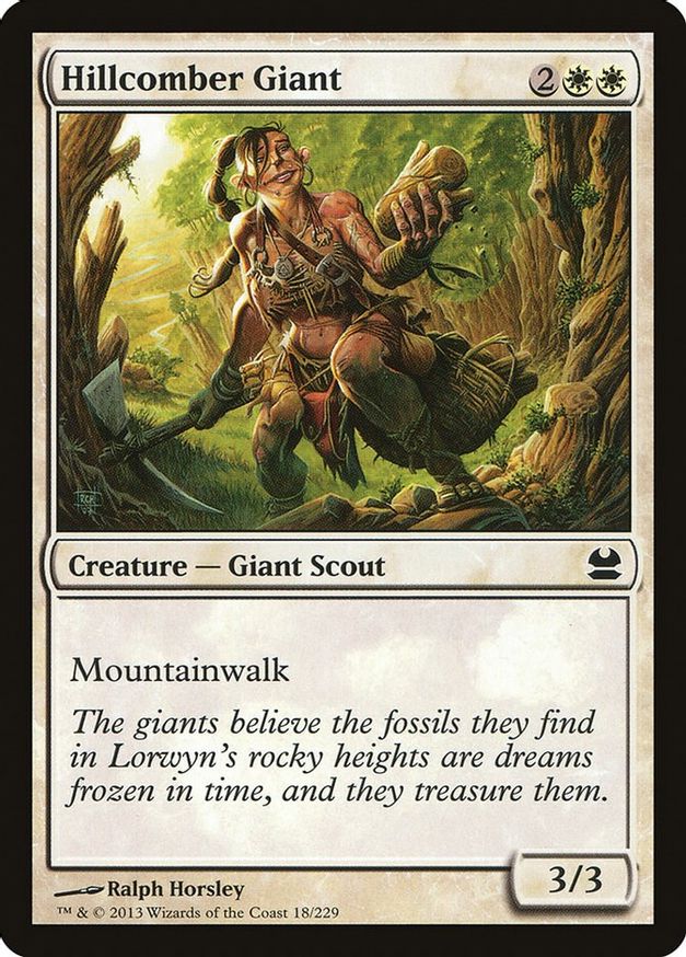 Hillcomber Giant | 18 | Modern Masters