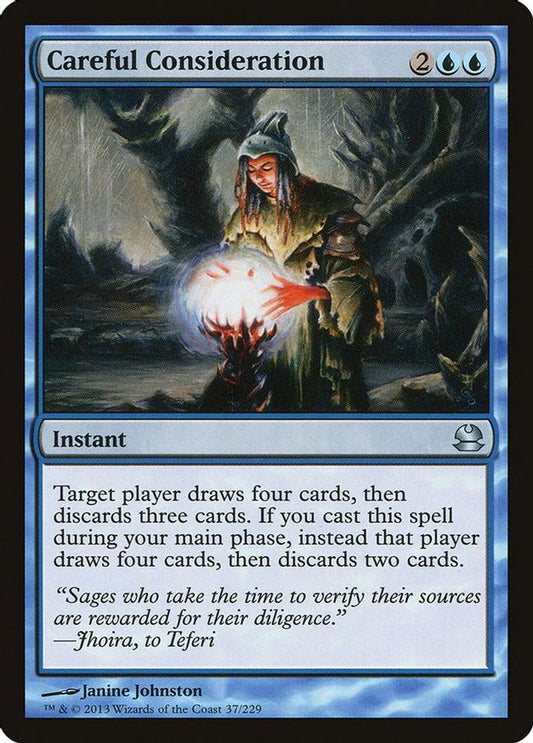 Careful Consideration | 37 | Modern Masters