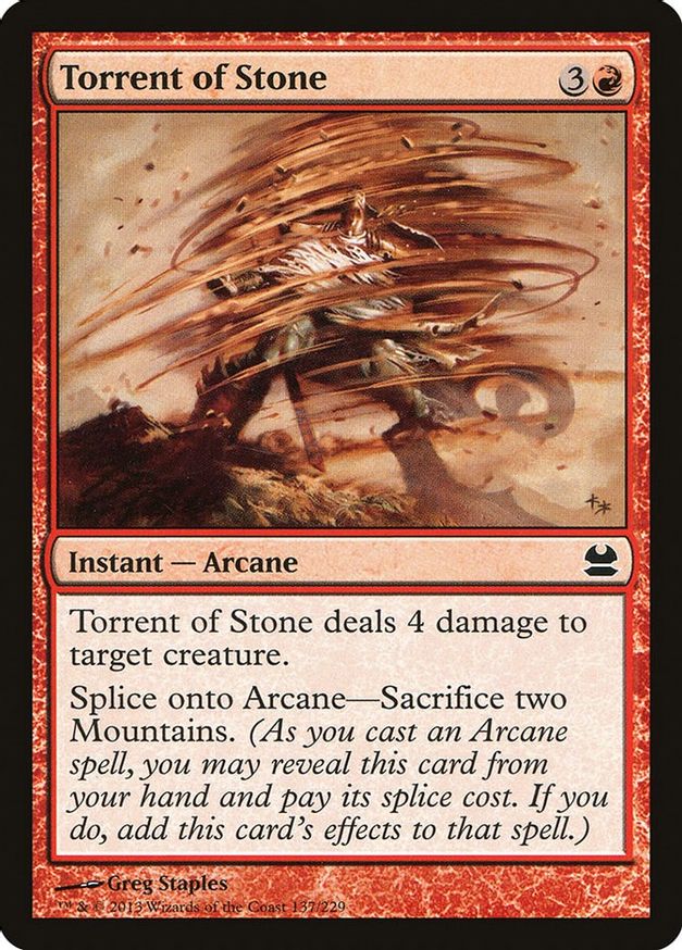 Torrent of Stone | 137 | Modern Masters