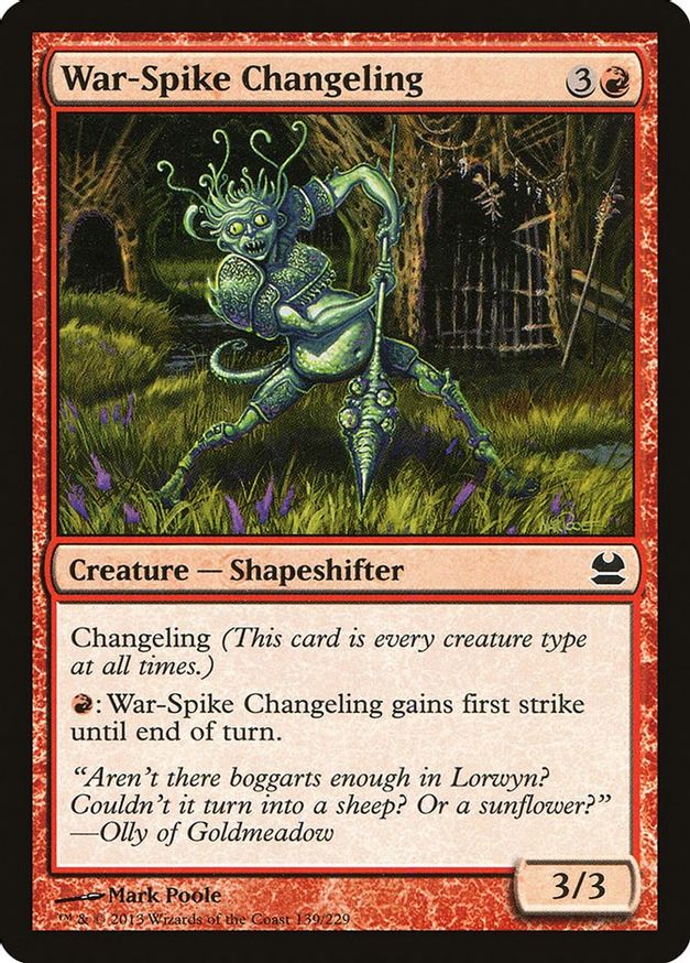 War-Spike Changeling | 139 | Modern Masters