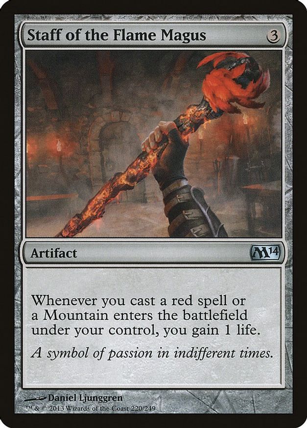 Staff of the Flame Magus | 220 | Magic 2014 (M14)