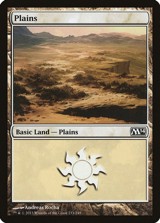 Plains (233) | Magic 2014 (M14)