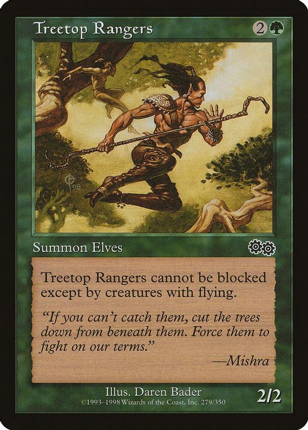Treetop Rangers | 279 | Urza's Saga