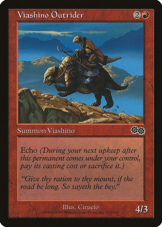 Viashino Outrider | 223 | Urza's Saga