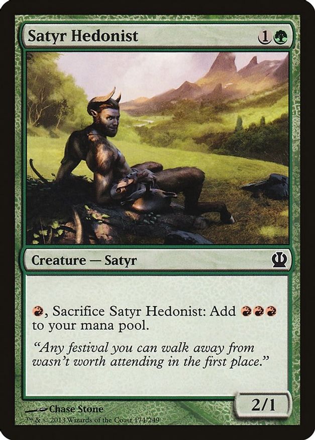 Satyr Hedonist | 174 | Theros