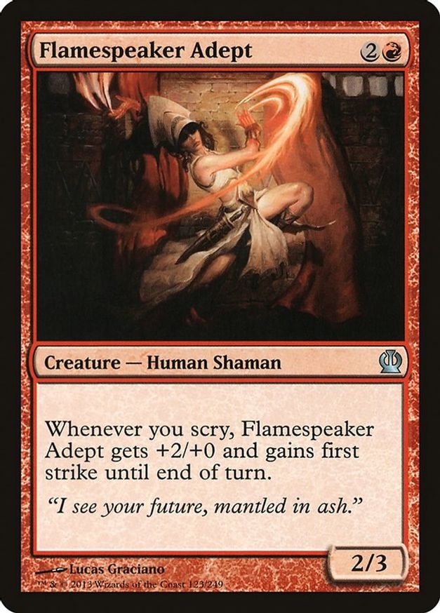 Flamespeaker Adept | 123 | Theros