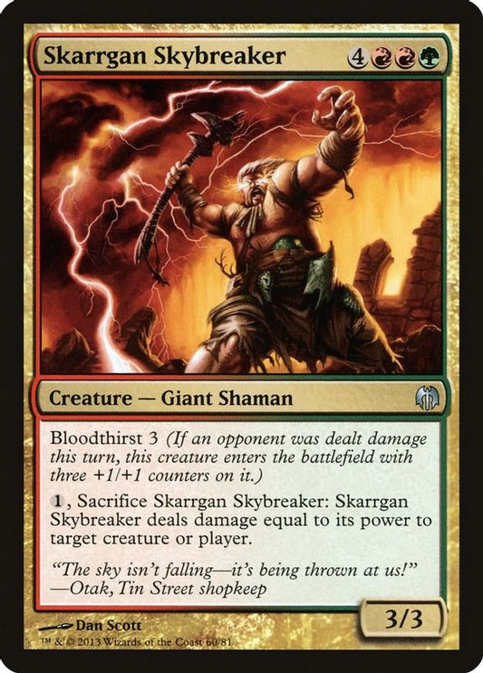 Skarrgan Skybreaker | 60 | Duel Decks: Heroes vs. Monsters