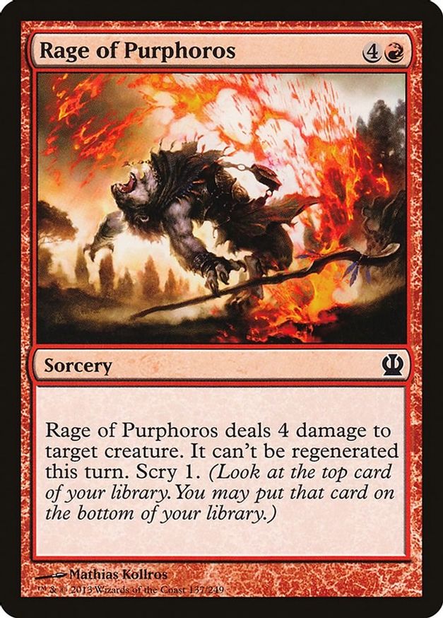 Rage of Purphoros | 137 | Theros