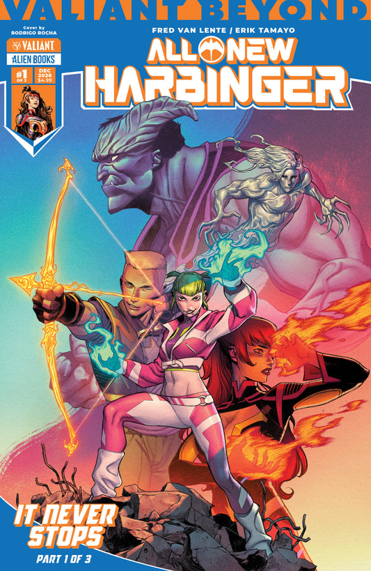 Valiant Beyond: All New Harbinger #4  It Never Stops #1 Cover A (Rocha)