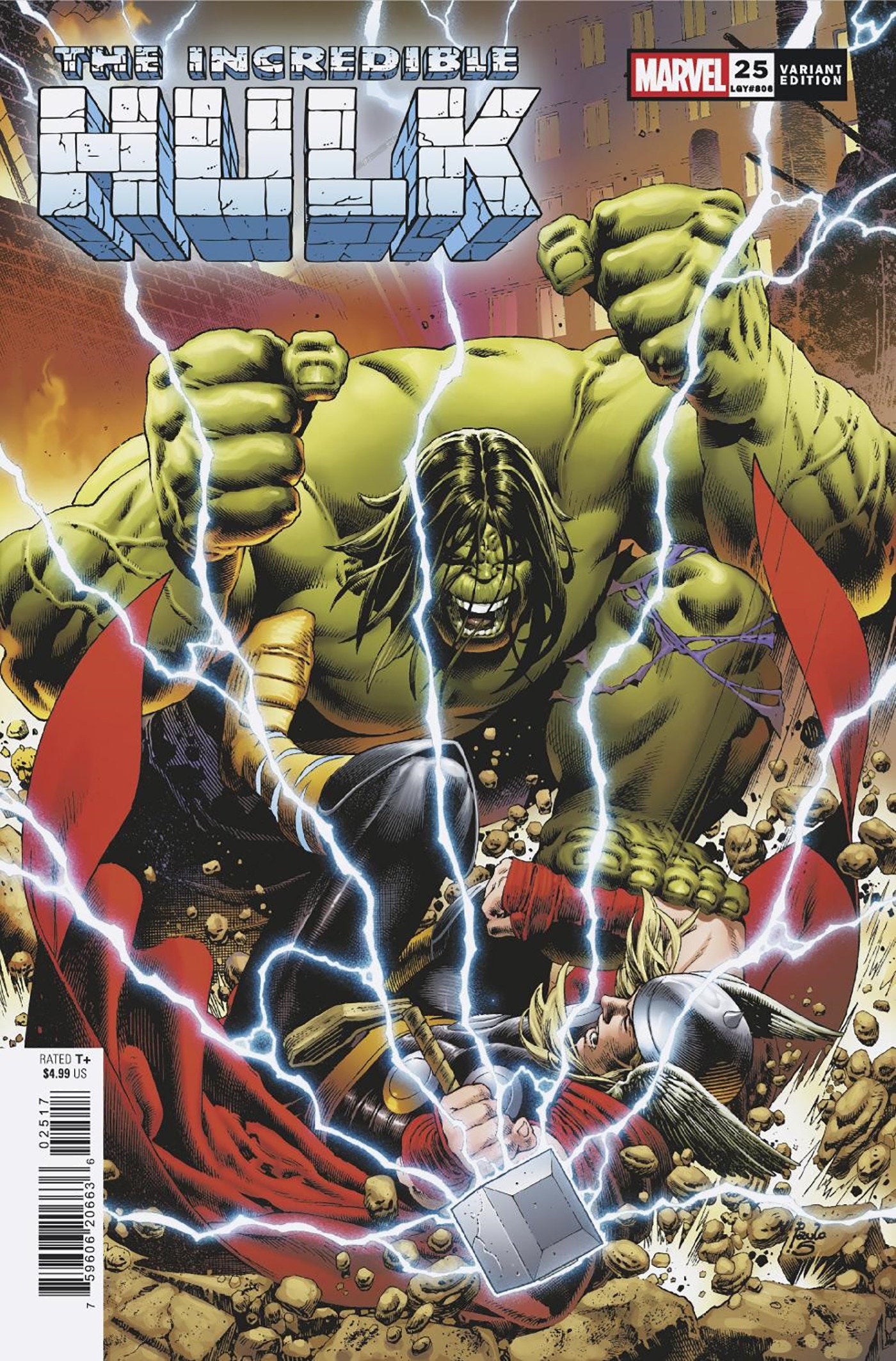 Incredible Hulk #25 Paulo Siqueira 1:25