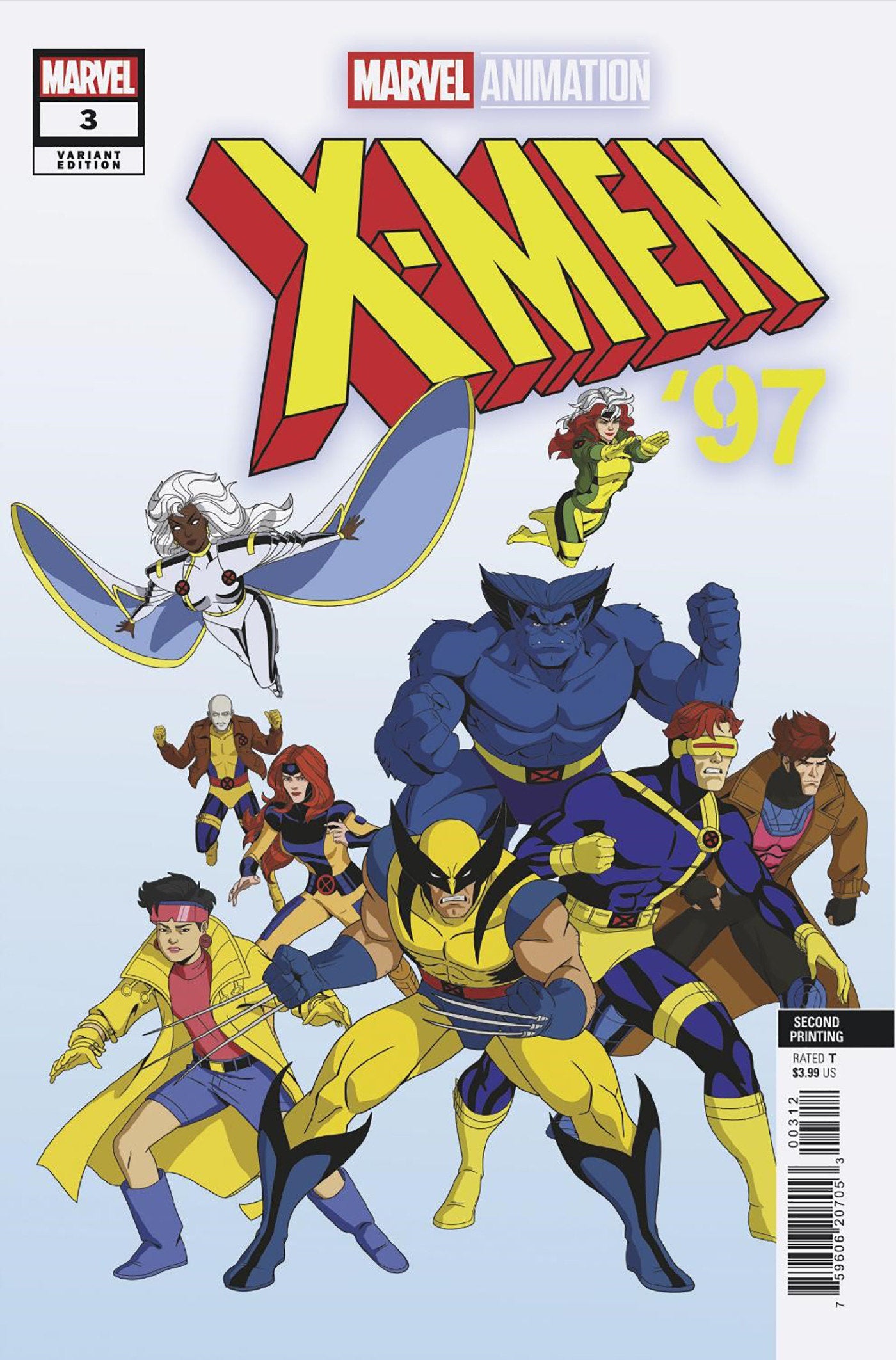 X-Men '97 #3 Marvel Animation 2nd Print Variant