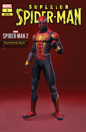 SUPERIOR SPIDER-MAN 1 AURANTIA SUIT MARVEL'S SPIDER-MAN 2 VARIANT