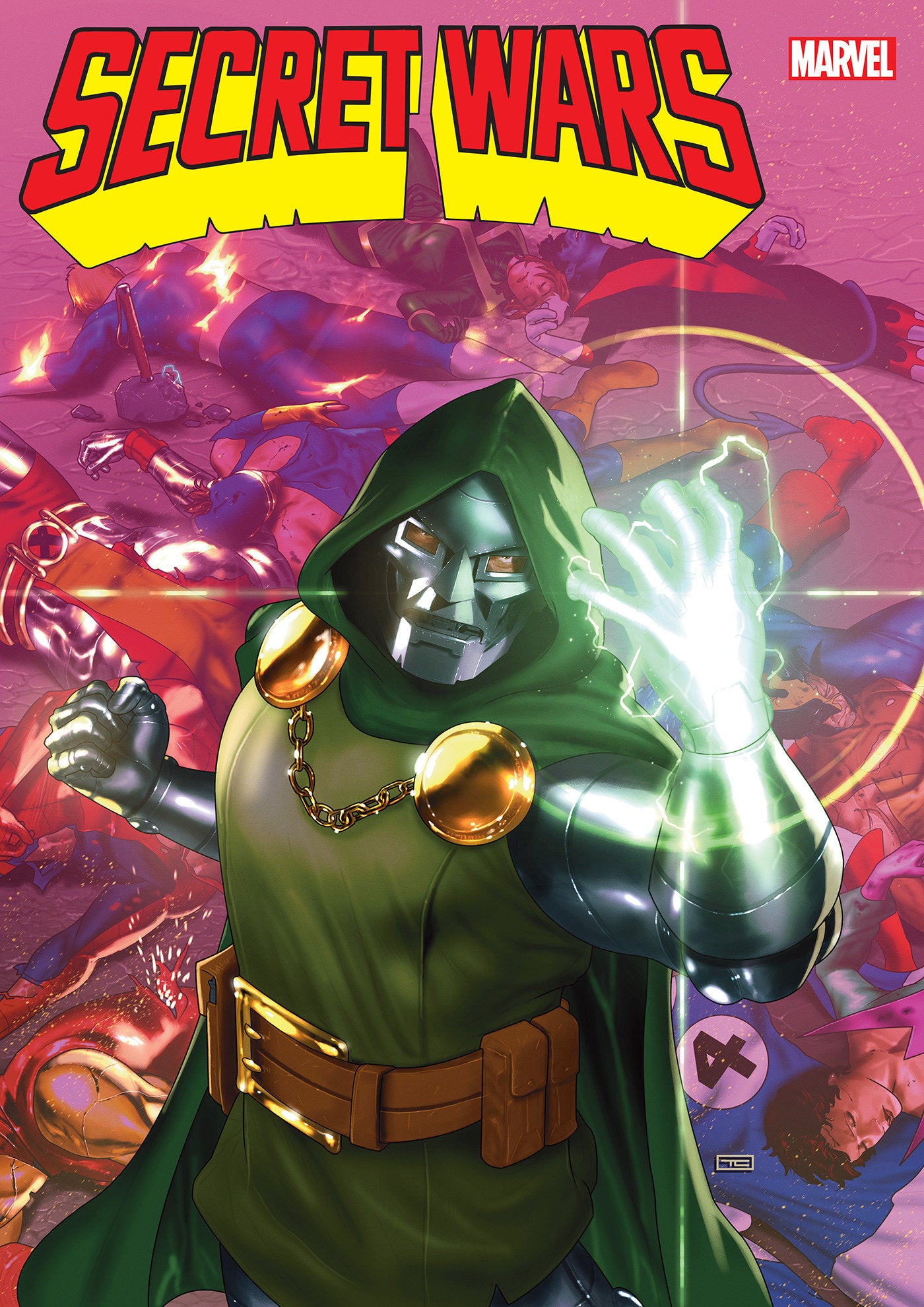 Marvel Super Heroes Secret Wars #12 Facsimile Edition Taurin Clarke Variant