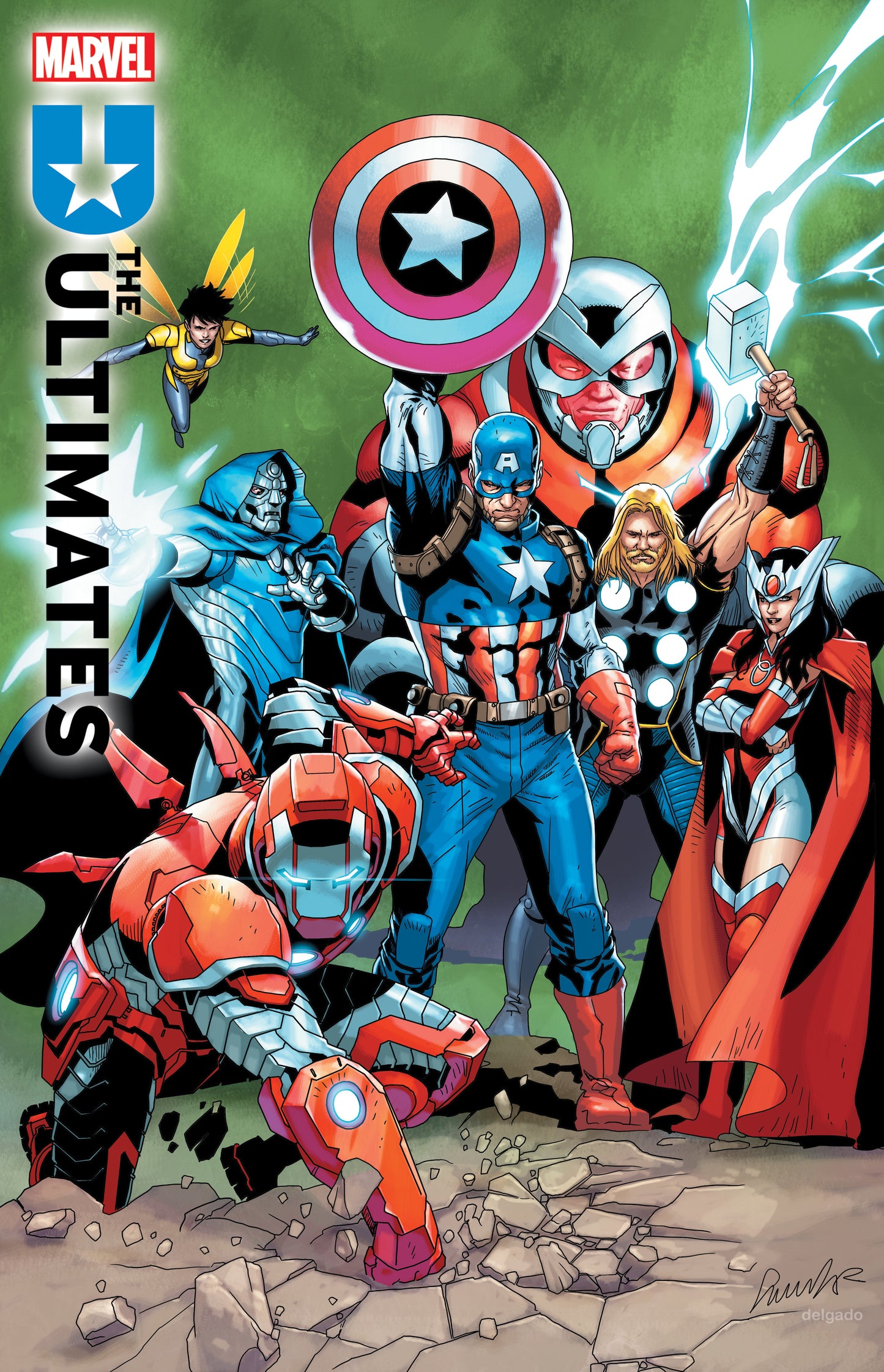 Ultimates #14 Salvador Larroca Variant 1:25 (PRESALE 7/30/25)