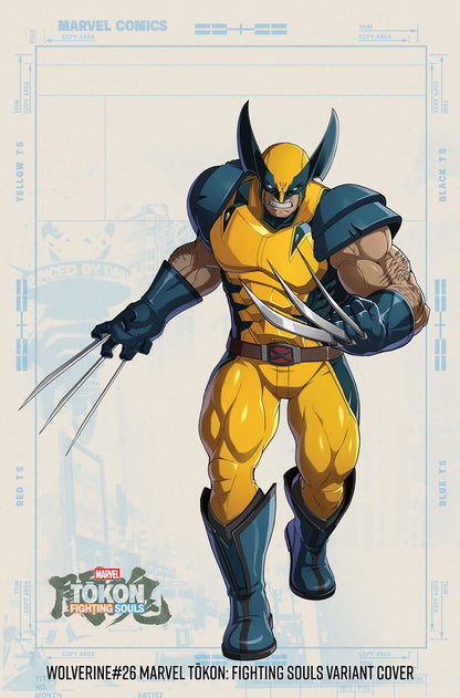 Wolverine #26 Cover C - Marvel Tokon: Fighting Souls Variant