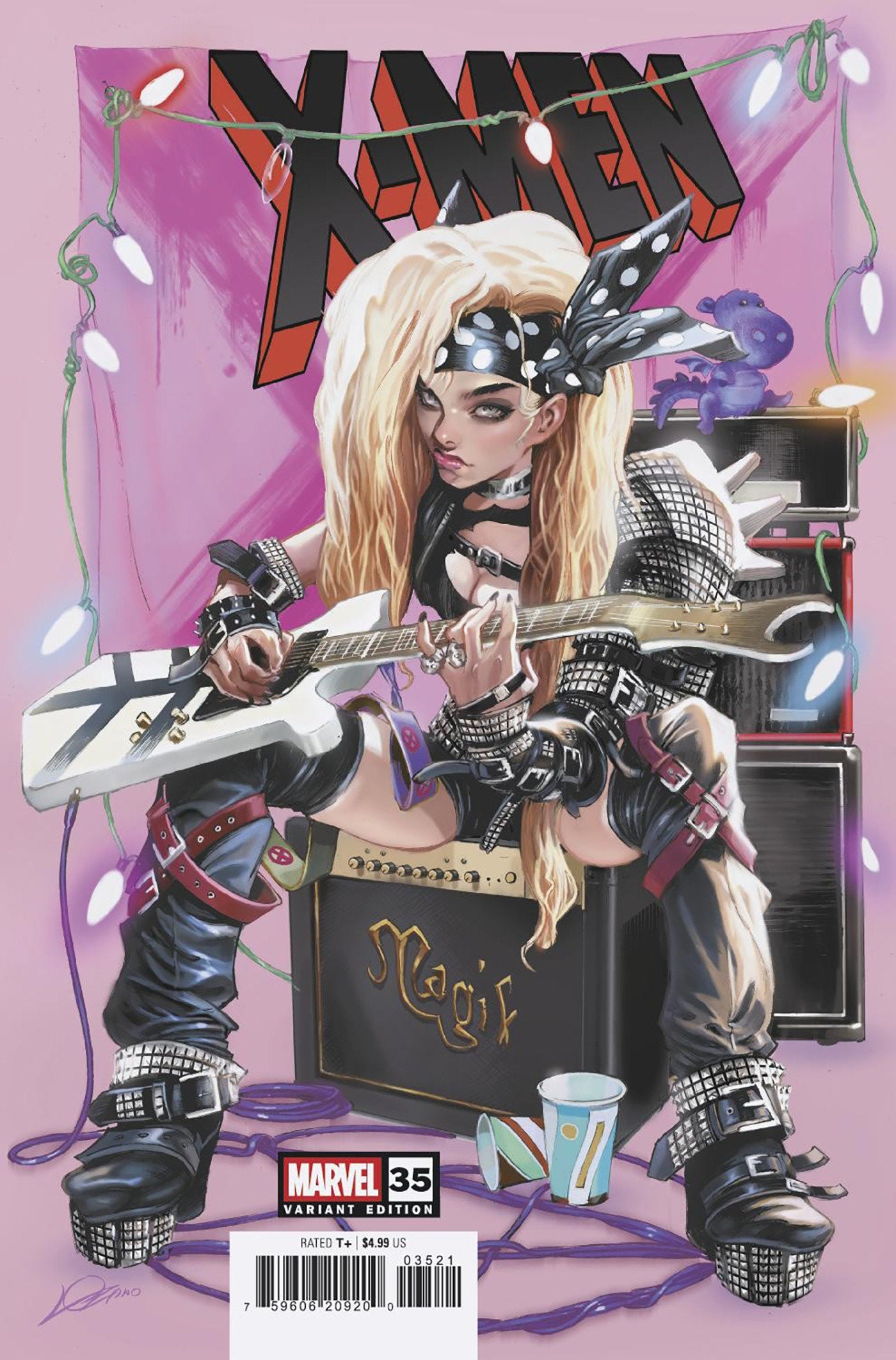X-Men #35 Cover B - Alexander Lozano '80s Magik Variant