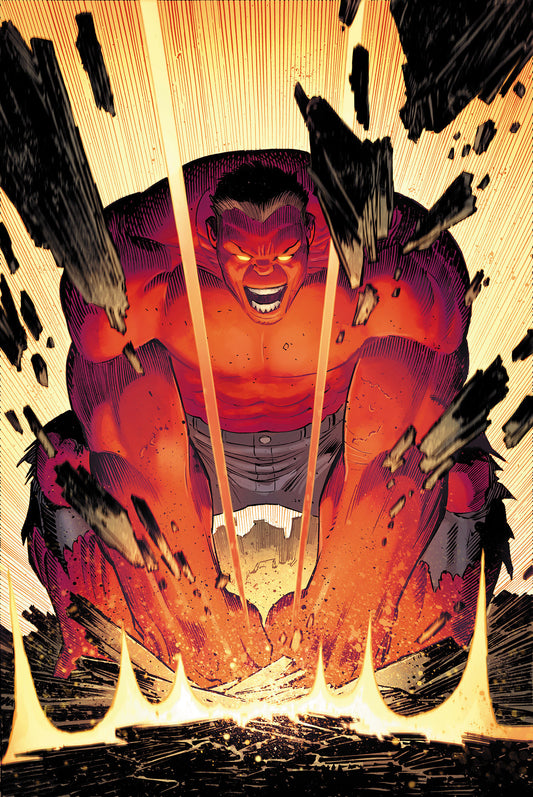 Red Hulk #1 John Romita Jr. Full Art 1:100 Variant (PRESALE 2/26/25)