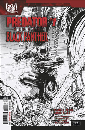 PREDATOR VS. BLACK PANTHER #1 TAN 2ND PRINT (PRESALE 10/2/24)