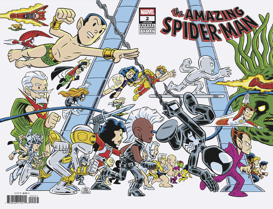 Amazing Spider-Man #2 Chris Giarrusso Marvel Universe Connecting Wrap Variant L