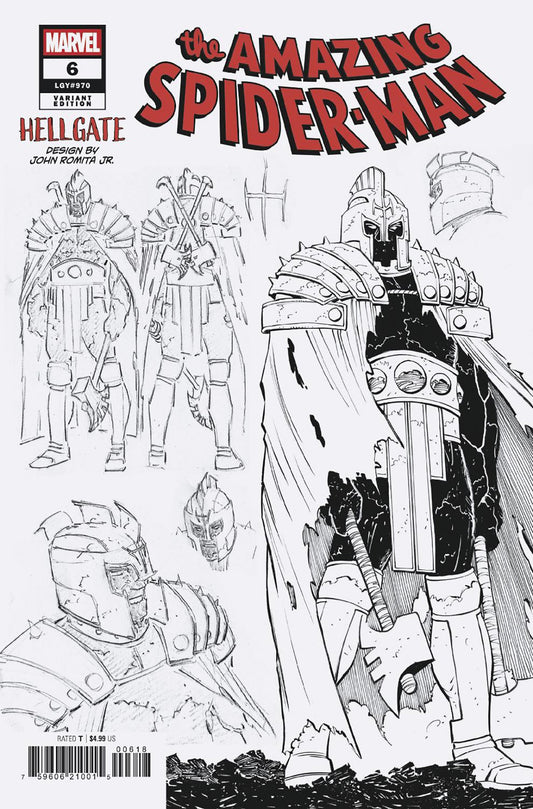 Amazing Spider-Man #6 John Romita Jr. Design 1:10 (PRESALE 6/18/25)