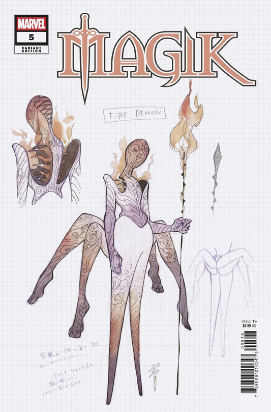 Magik #5 Peach Momoko Design 1:10 (PRESALE 5/28/25)