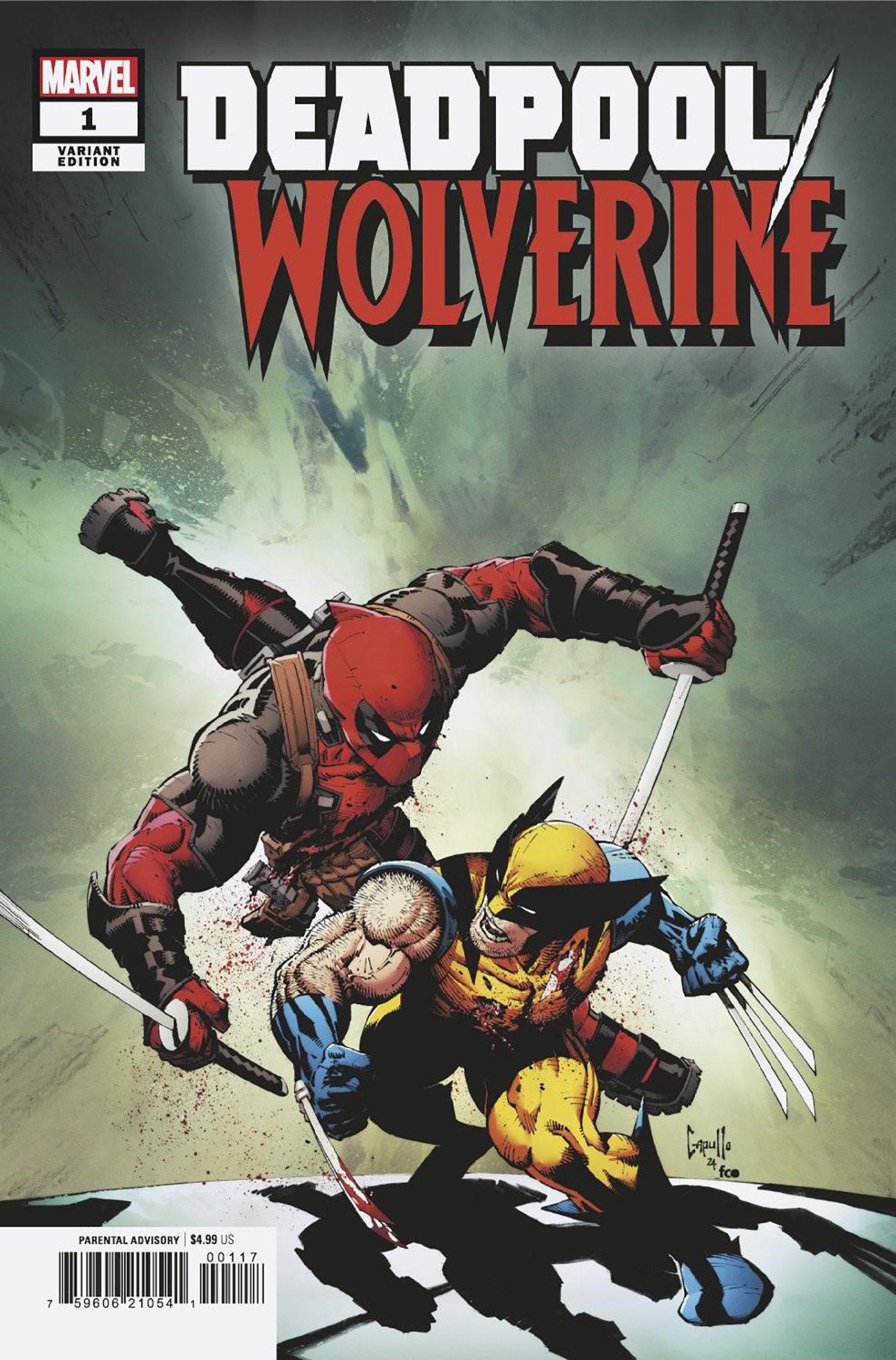 Deadpool/Wolverine #1 Greg Capullo 1:50