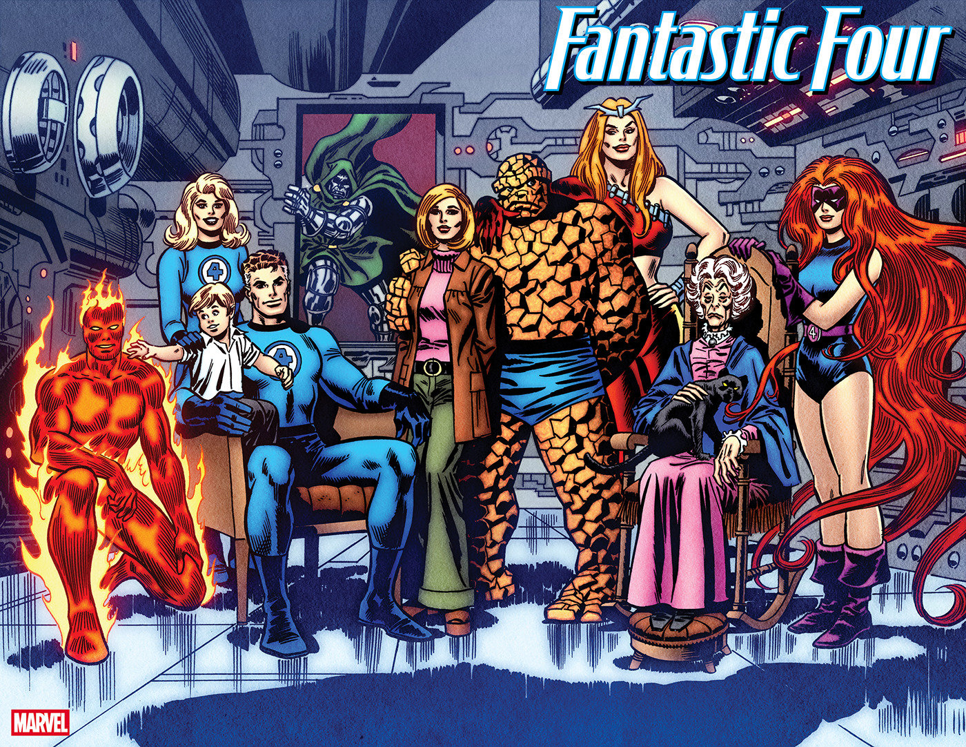 Fantastic Four #1 John Buscema Remastered Variant 1:50
