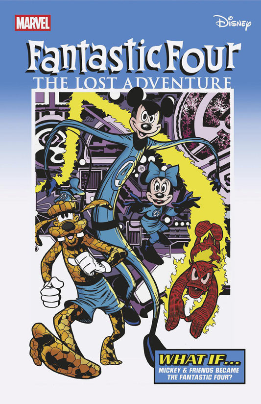 Fantastic Four #3 Vitale Mangiatordi Disney What If? Fantastic Four Homage Variant [Doom]