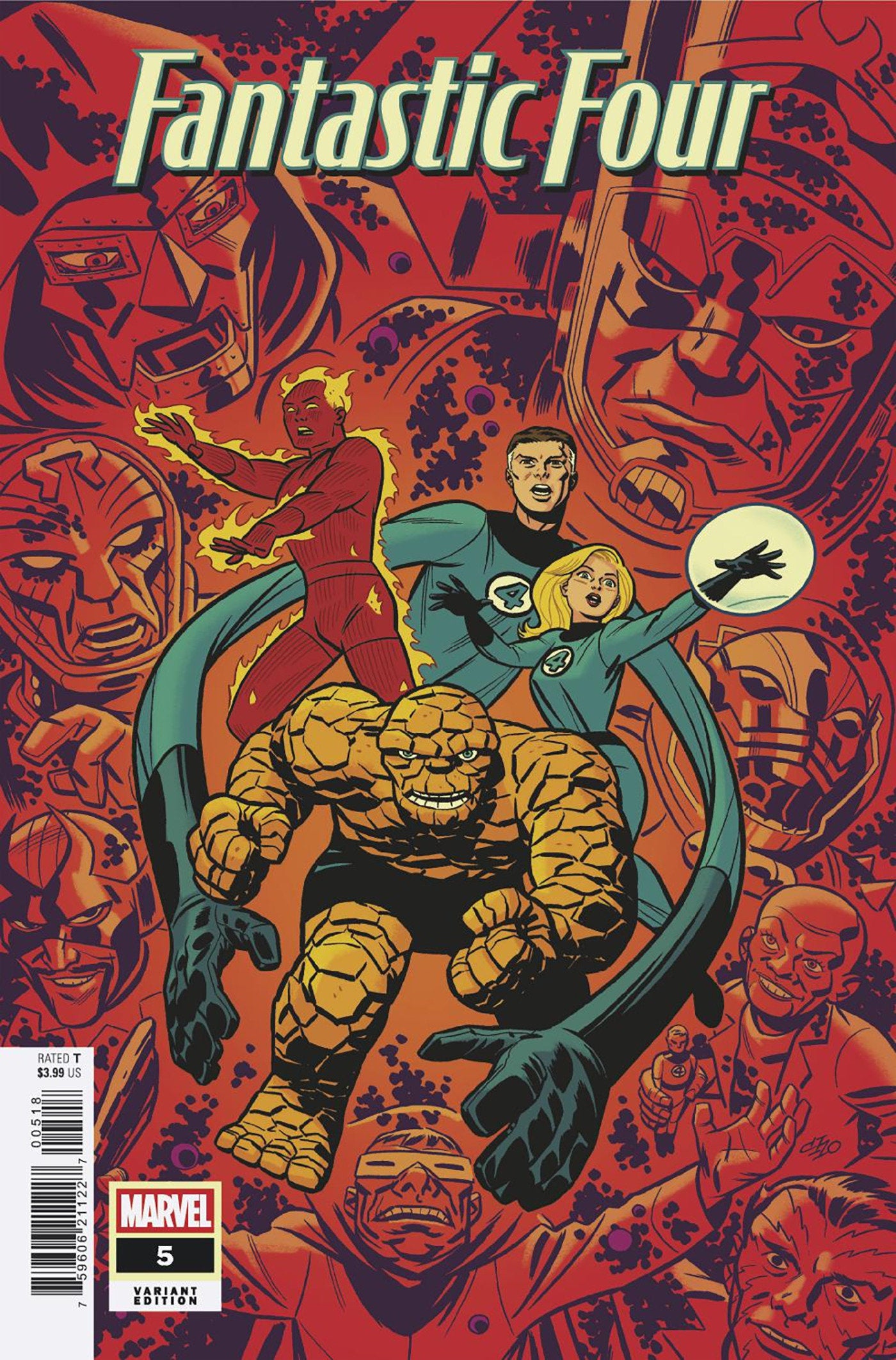 Fantastic Four #5 Michael Cho 1:25 (PRESALE 11/12/25)