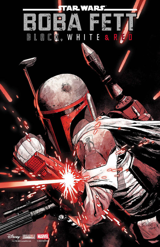 Star Wars: Boba Fett - BW & Red #1 Leinil Yu 1:25 (PRESALE 9/17/25)