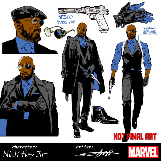 Captain America #10 Valerio Schiti Design 1:10 (RELEASES 4/29/26)