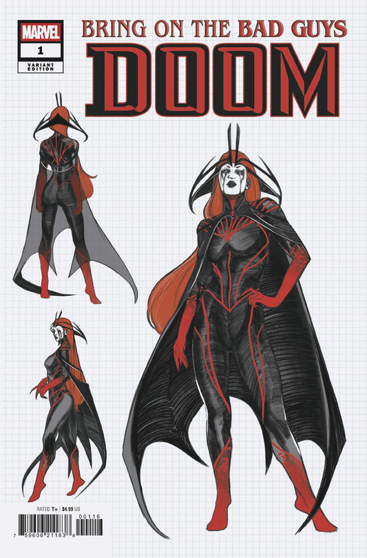 Bring On The Bad Guys: Doom #1 Cappuccio Design 1:10