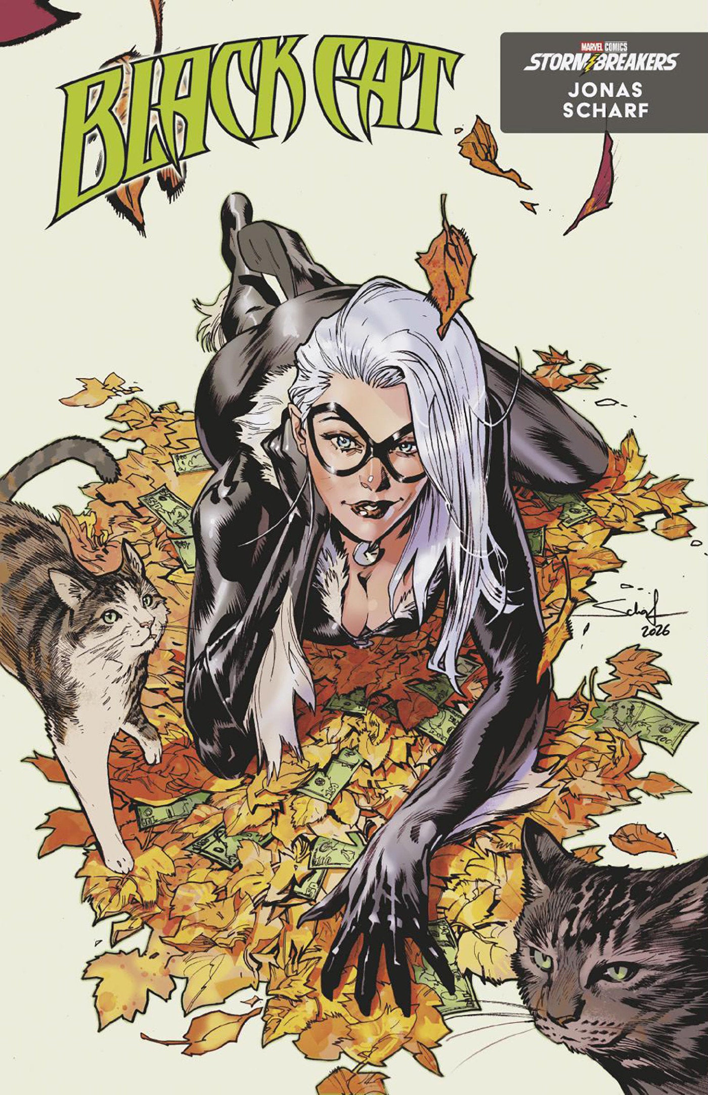 Black Cat #14 [QIB] Cover B - Jonas Scharf Fall Fantasies Variant [QIB]