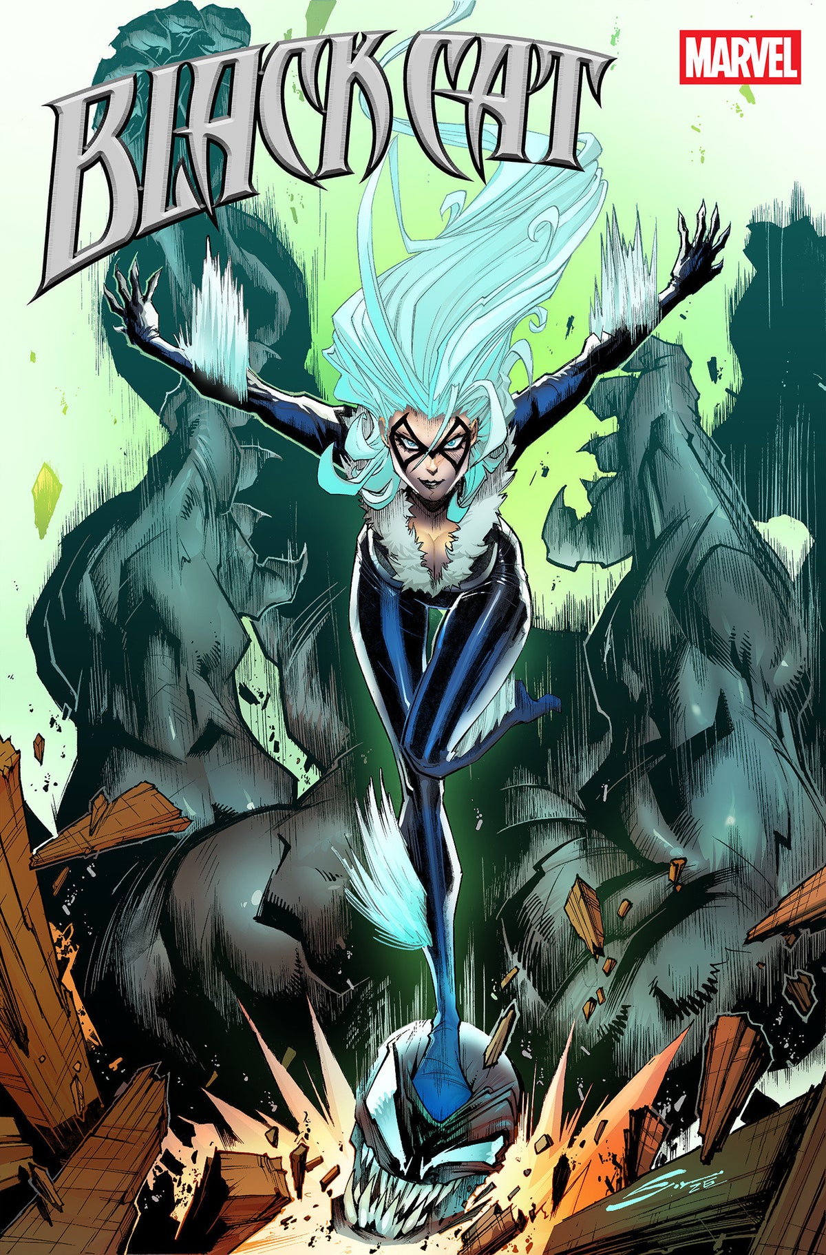 Black Cat #14 [QIB] Cover C - Gerardo Sandoval Variant [QIB]