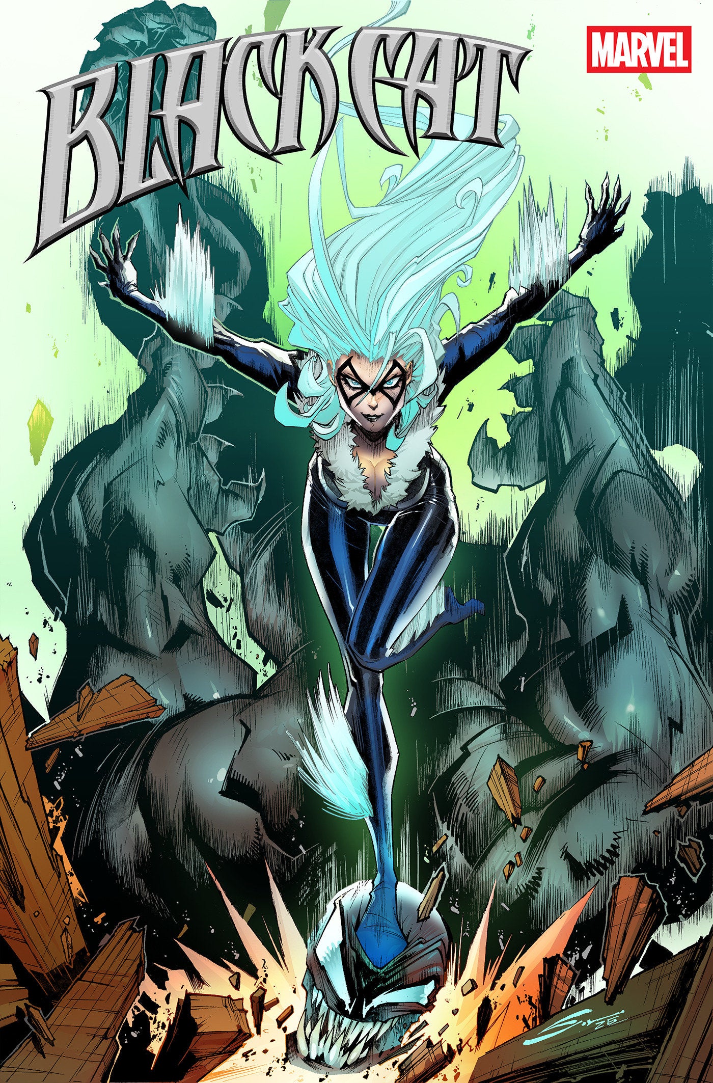 Black Cat #14 [QIB] Cover C - Gerardo Sandoval Variant [QIB]