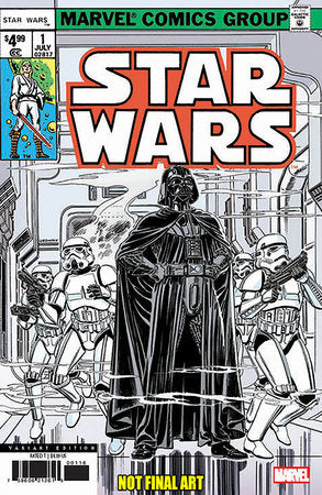 Star Wars 1977 #1 Facsimile Jerry Ordway 1:25 (PRESALE 4/9/25)