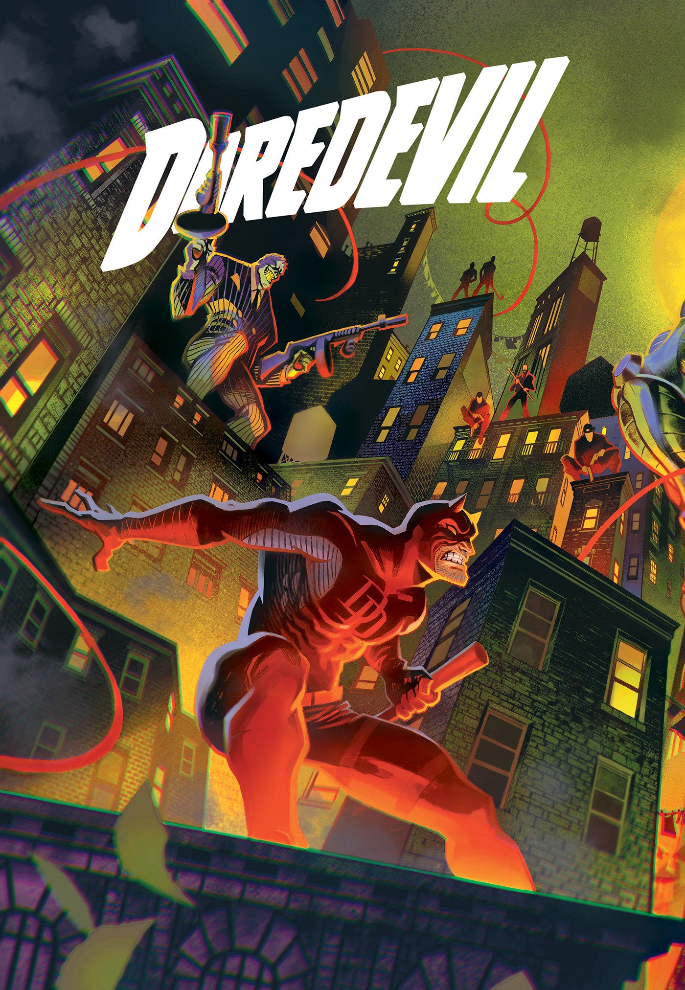 Daredevil #6 Cover D - Flaviano 2-Part Connecting Variant