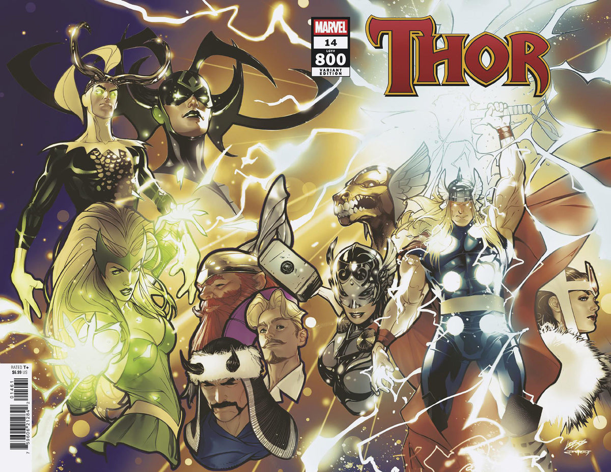 Mortal Thor #14 Cover F - Pablo Villalobos Wraparound 800 Celebration Variant