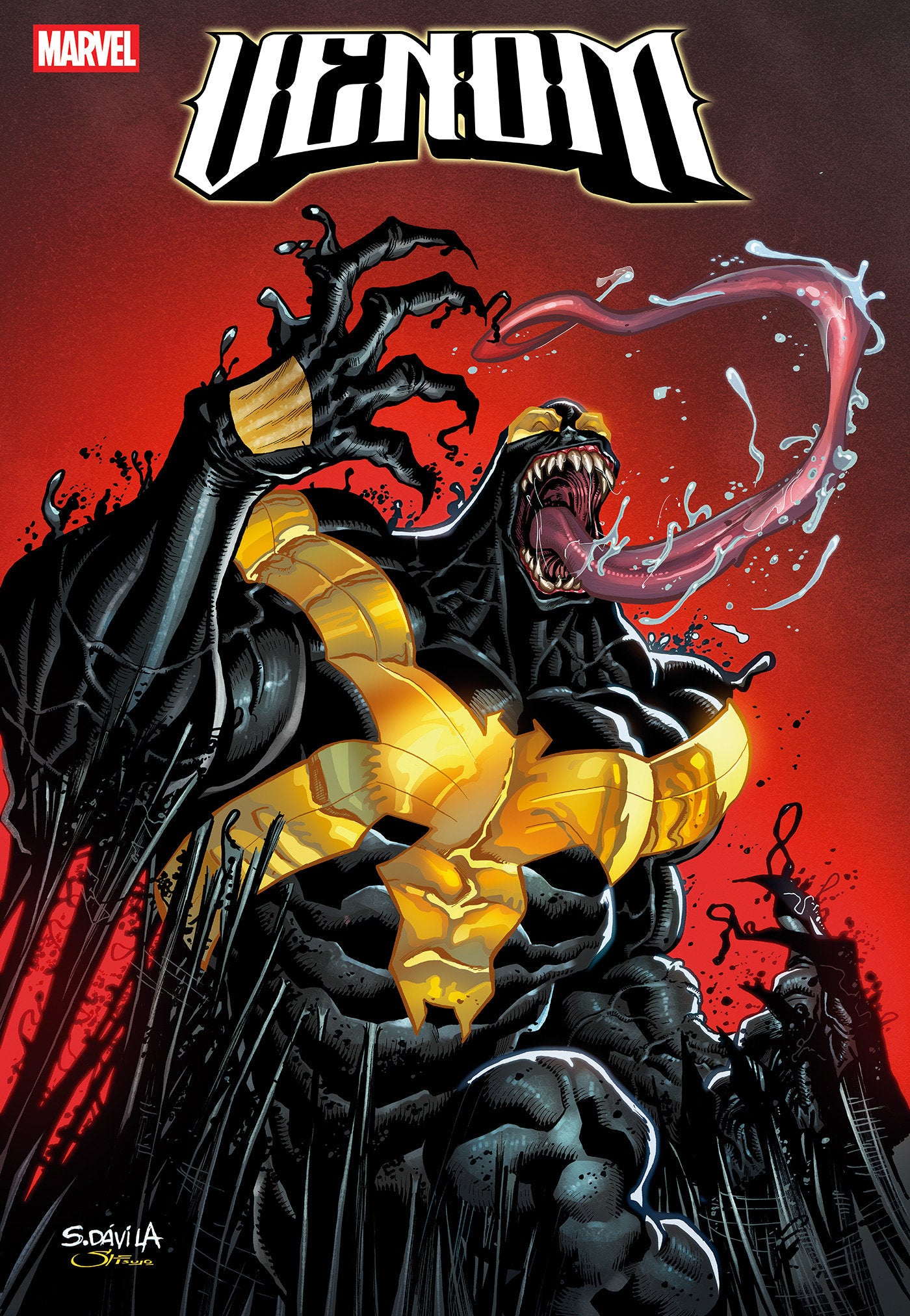 Venom #258 Sergio Davila Variant 1:25 (RELEASES 5/20/26)