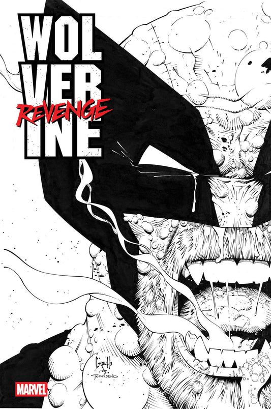 Wolverine: Revenge   Red Band: Raw   Black & White Edition #4 [Polybagged]