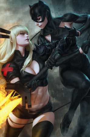 Marvel/DC: Deadpool/Batman #1 Artgerm Full Art 1:100 (PRESALE 9/17/25)