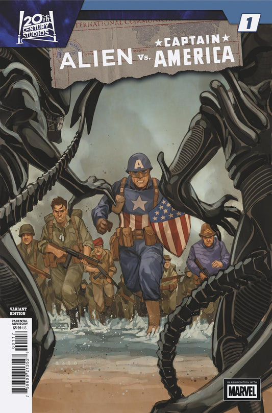Alien vs. Captain America #1 Phil Noto 1:50 (PRESALE 11/5/25)