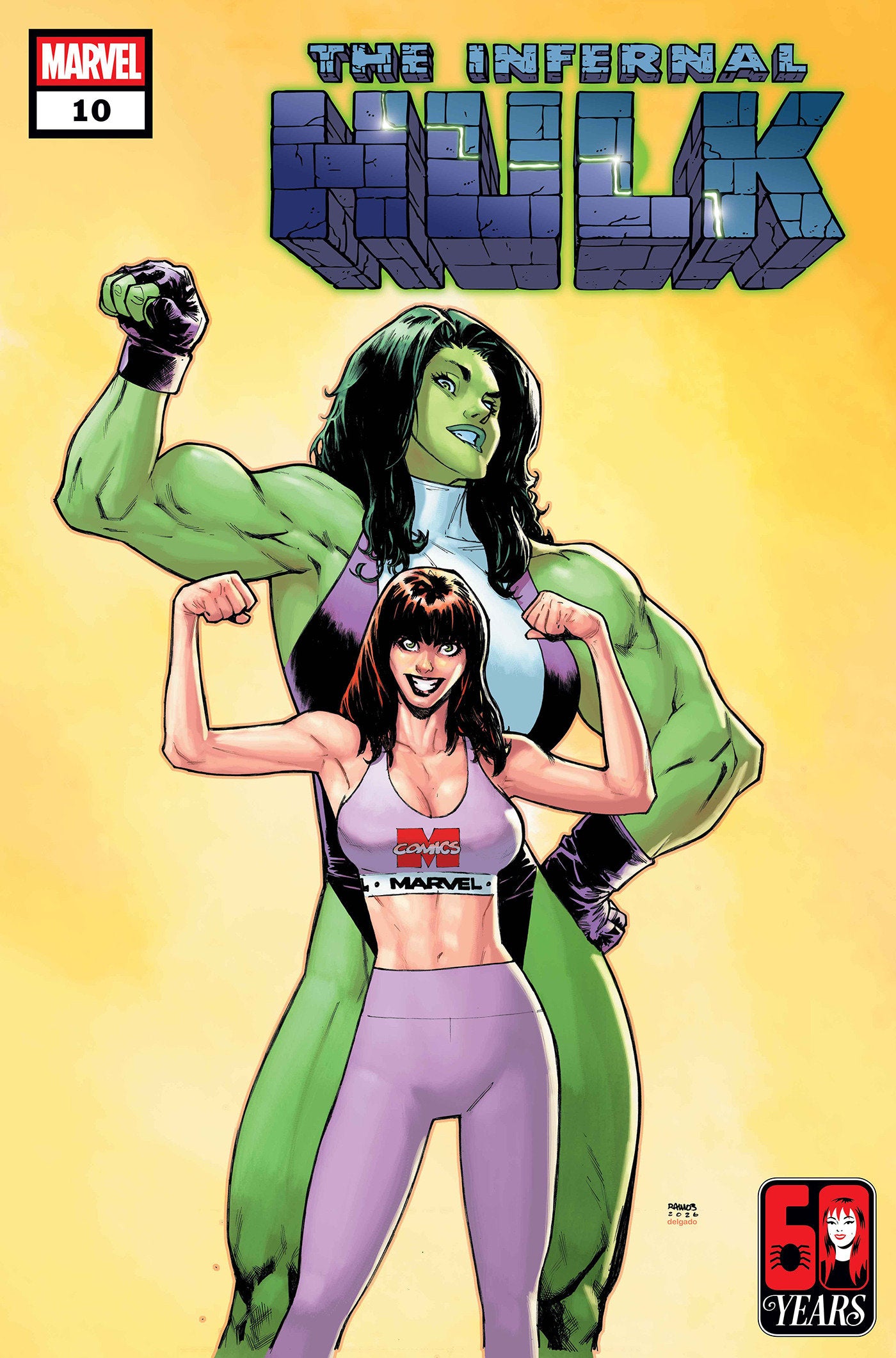Infernal Hulk #10 Cover B - Humberto Ramos Mary Jane Watson Variant