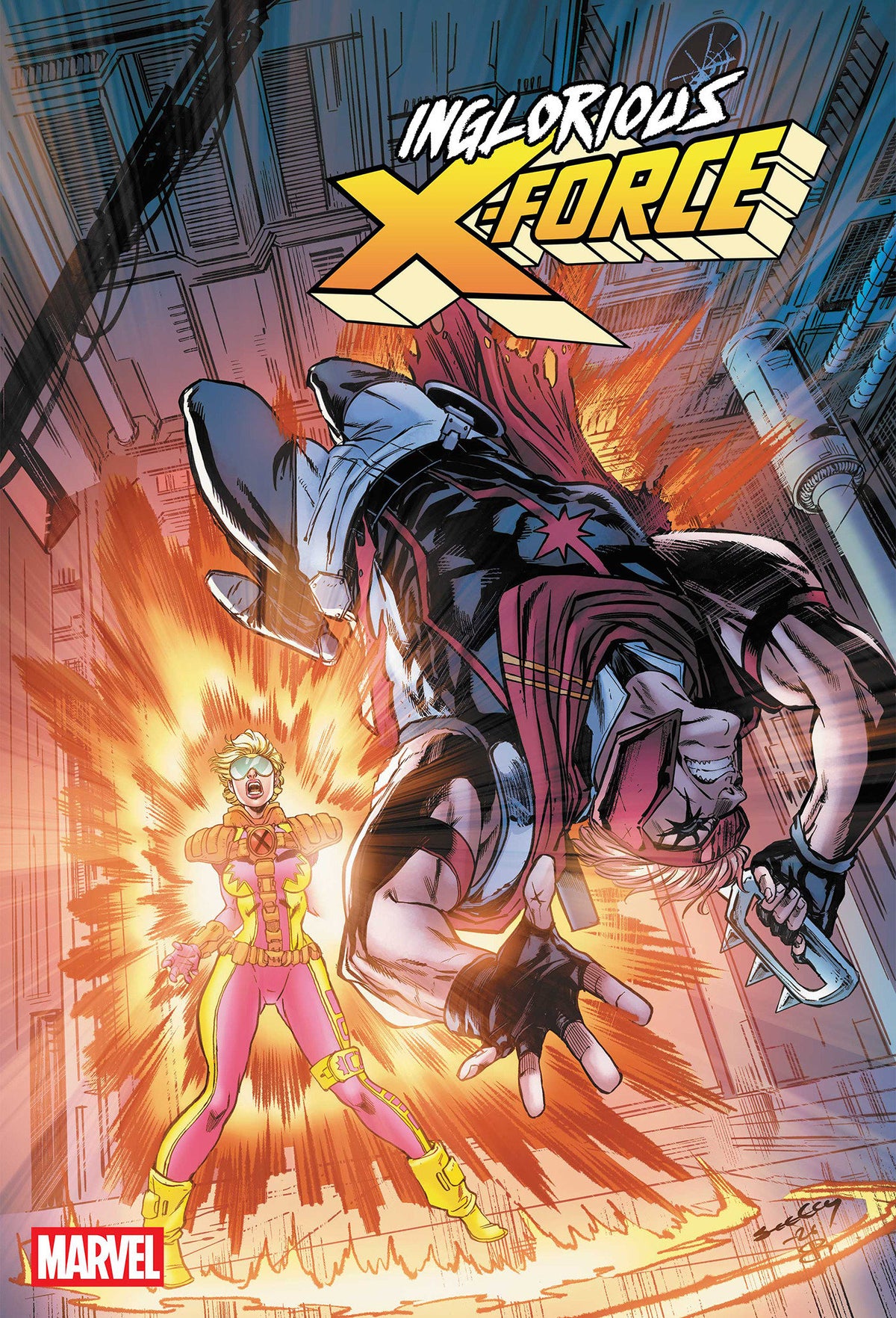 Inglorious X-Force #9 Cover B - Tim Seeley Variant