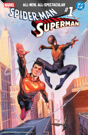 MARVEL/DC: SPIDER-MAN/SUPERMAN #1 JEROME OPENA [1:50] (PRESALE 4/15/26)