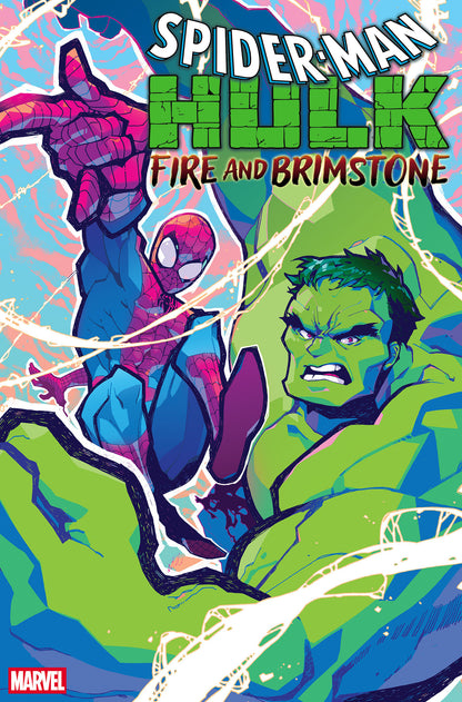 Spider-Man/Hulk: Fire And Brimstone #1 Cover F - Rose Besch Variant